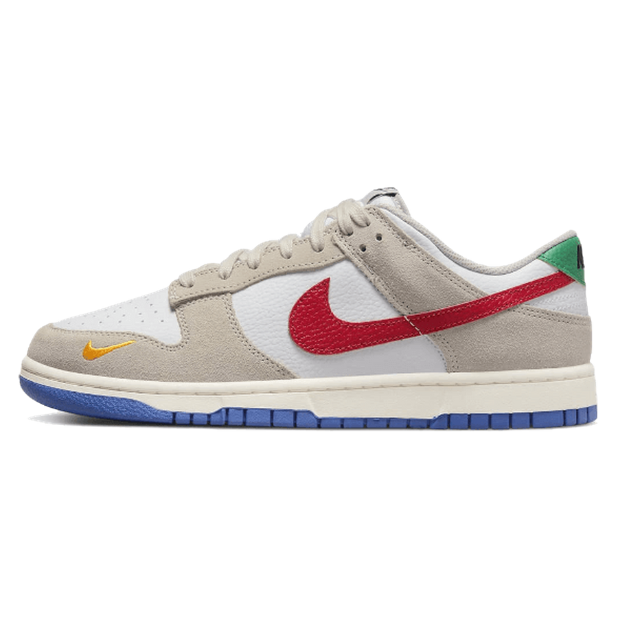 Nike Dunk Low Light Iron Ore Red Blue
