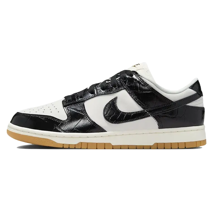 Nike Dunk Low LX Black Croc