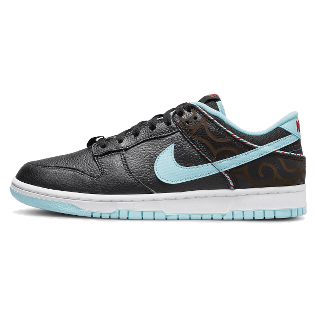 Nike Dunk Low SE Barber Shop Black
