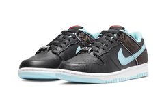 Nike Dunk Low SE Barber Shop Black