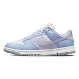 Nike Dunk Low White Blue Airbrush