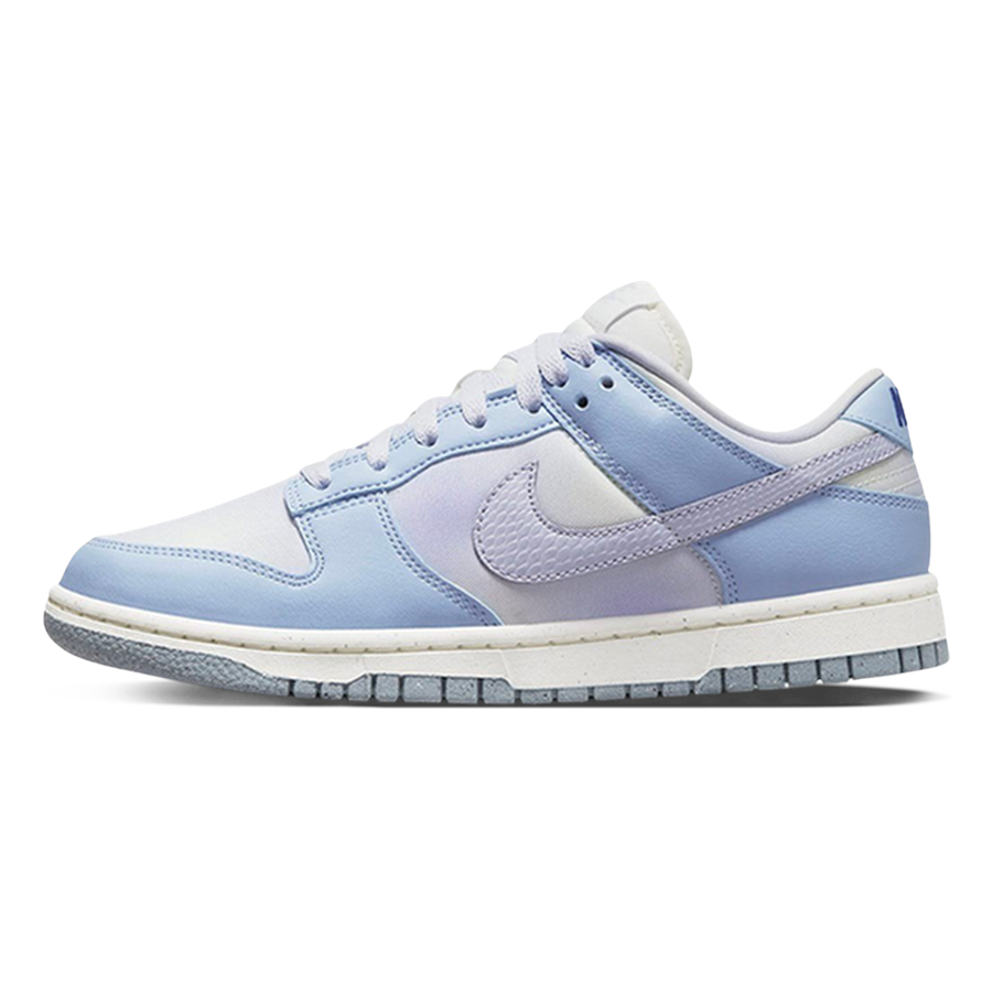 Nike Dunk Low White Blue Airbrush