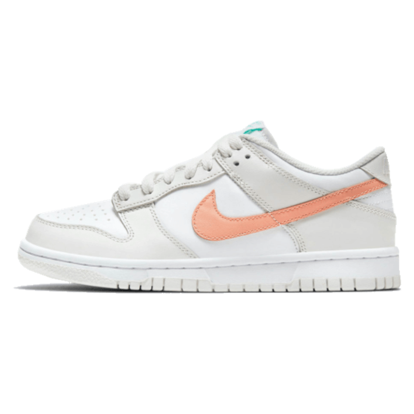 Nike Dunk Low White Bone Peach Aqua