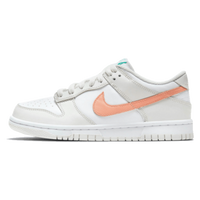 Nike Dunk Low White Bone Peach Aqua