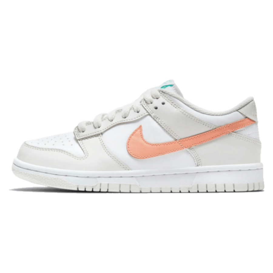 Nike Dunk Low White Bone Peach Aqua