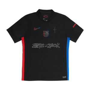 Nike FC Barcelona x Cactus Jack 2024/25 Match Away Jersey Black