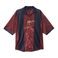 Nike FC Barcelona x Cactus Jack Retro 2000/01 Home Skeleton Jersey Red/Blue