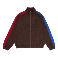 Nike FC Barcelona x Cactus Jack Retro Zip Anthem Jacket Brown