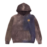 Nike FC Barcelona x Cactus Jack Split-Dye Crest Hoodie Brown