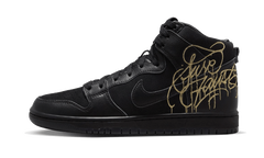 Nike SB Dunk High FAUST Black Gold