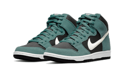 Nike SB Dunk High Green Suede