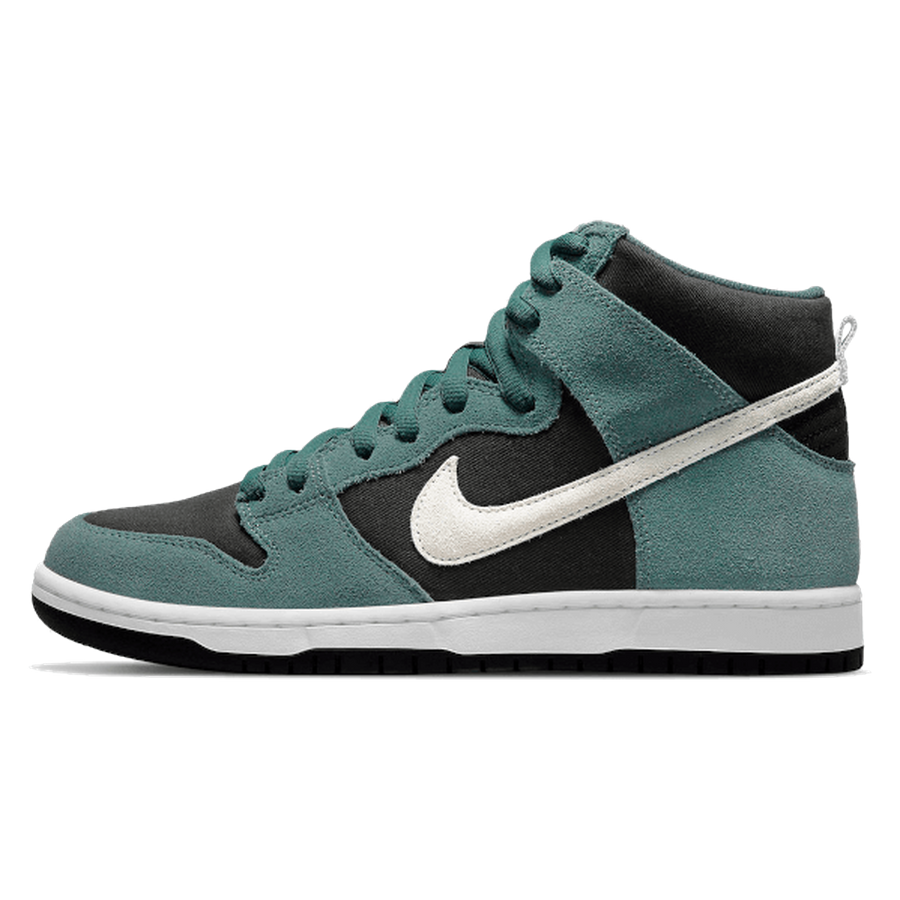 Nike SB Dunk High Green Suede