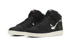 Nike SB Dunk High Oski Shark Black