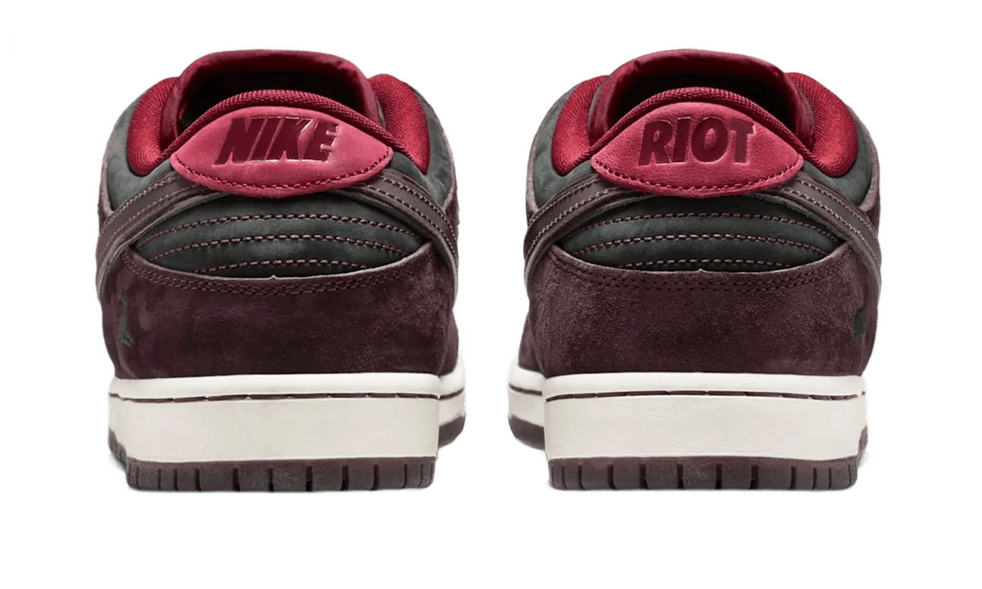 Riot Skateshop x Nike SB Dunk Low "Mahogany"