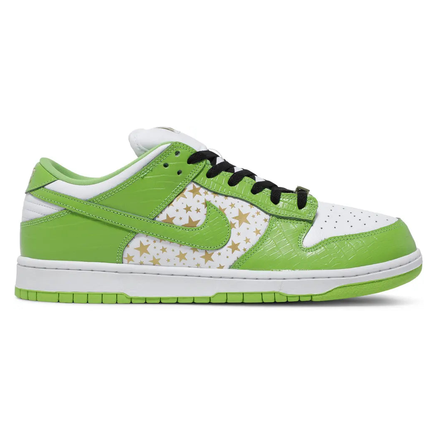 Nike SB Dunk Low Supreme Stars Mean Green