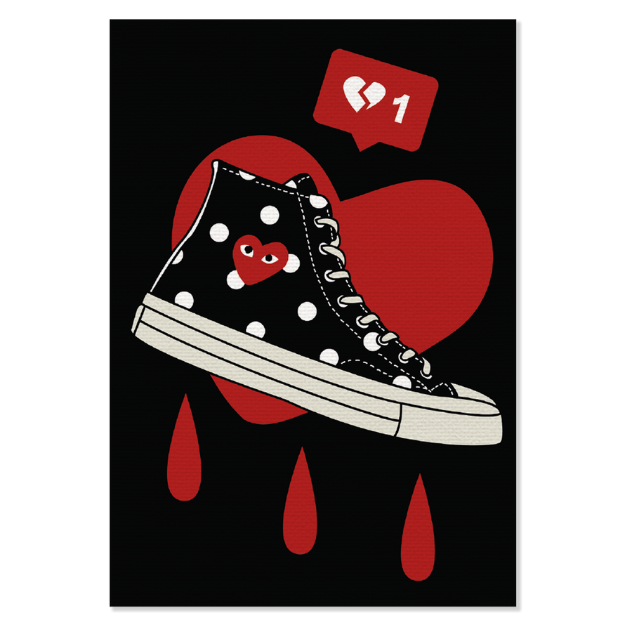 Obraz na plátně CDG x Converse