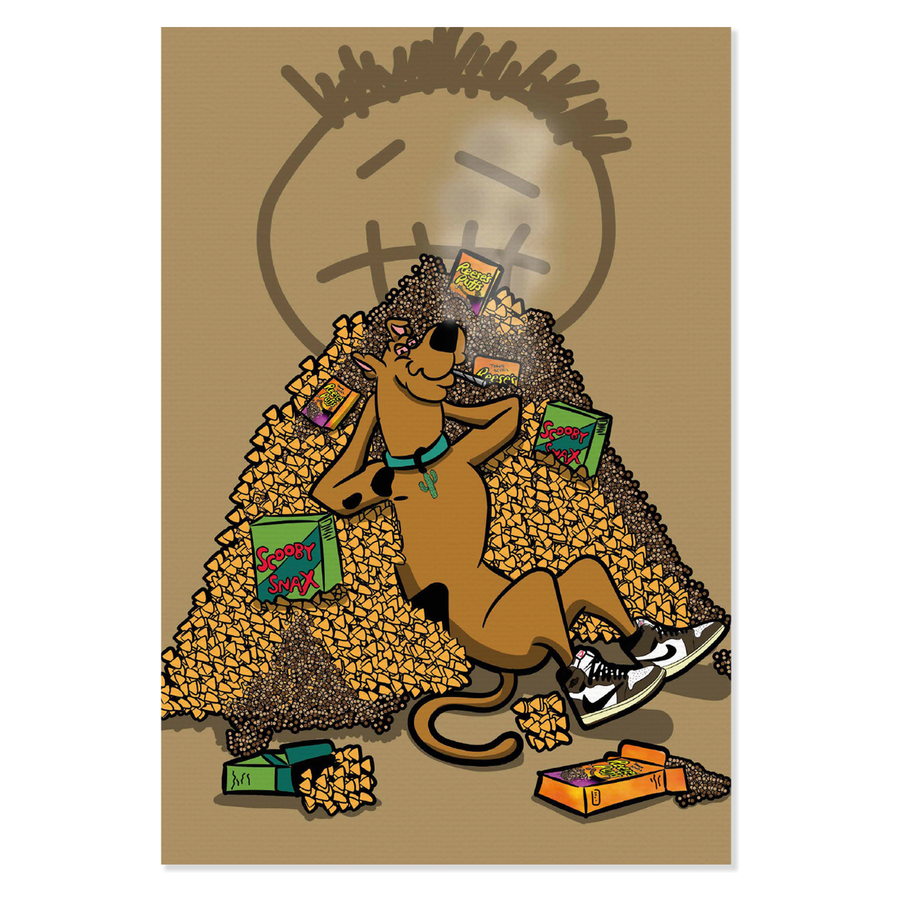 Obraz na płótnie Scooby Doo Streetwear