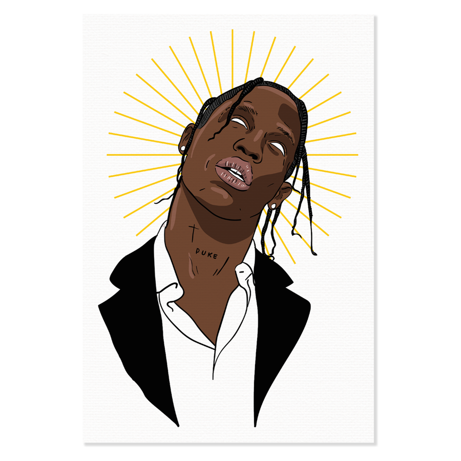 Obraz na płótnie Travis Scott