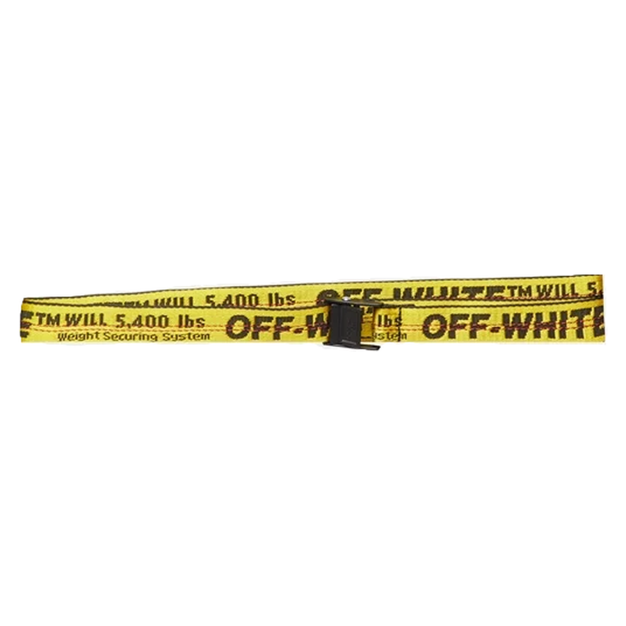 Off-White Industrial Mini Belt – Yellow