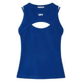 Off-White Top Logo Blue
