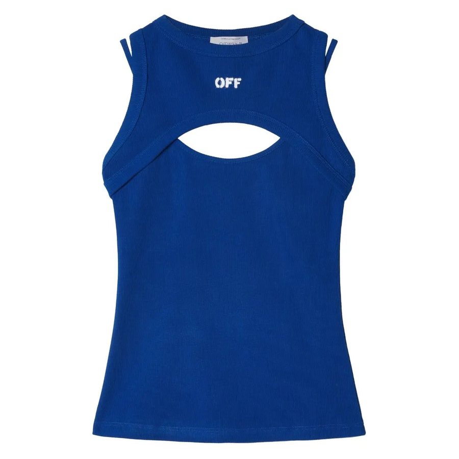 Off-White Top Logo Blue