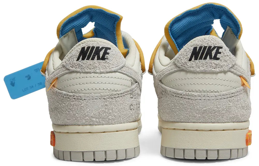 Off-White x Dunk Low Lot 34 z 50