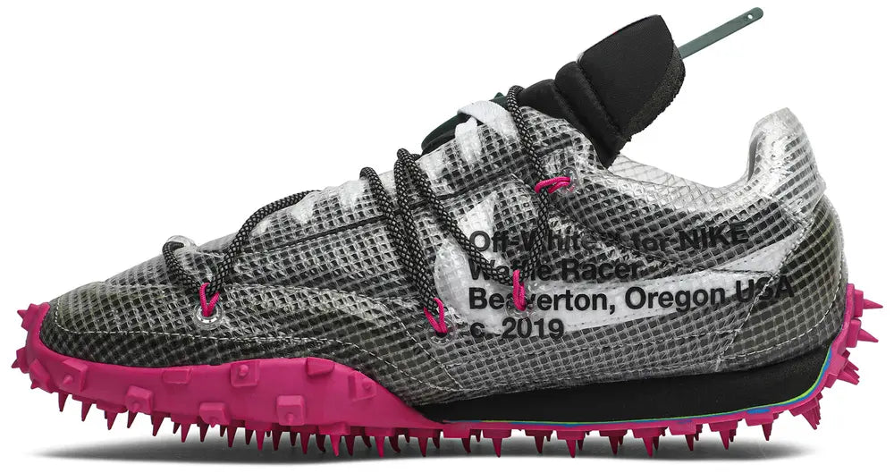 NikeWaffle Racer Off-White Black