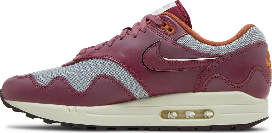 Patta x Air Max 1 Rush Maroon