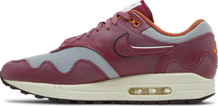 Patta x Air Max 1 Rush Maroon