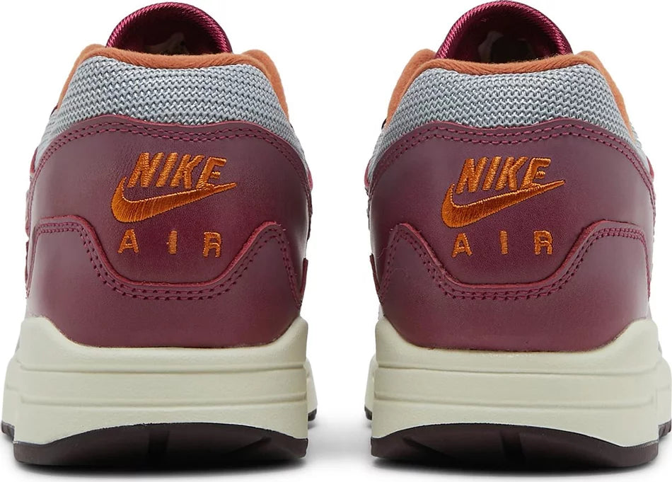 Patta x Air Max 1 Rush Maroon