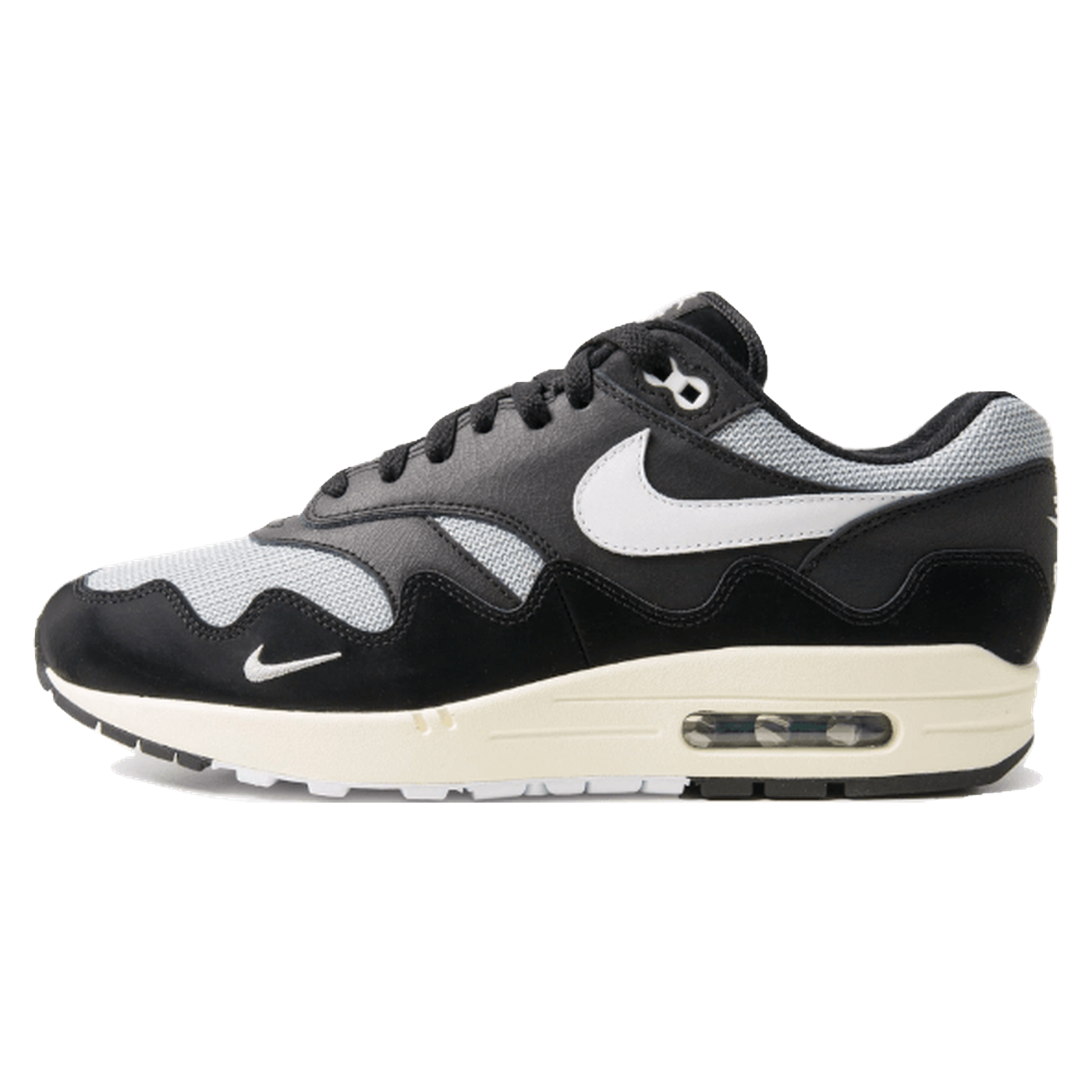 Patta x Nike Air Max 1 Black Grey (Special Box + Bracelet)