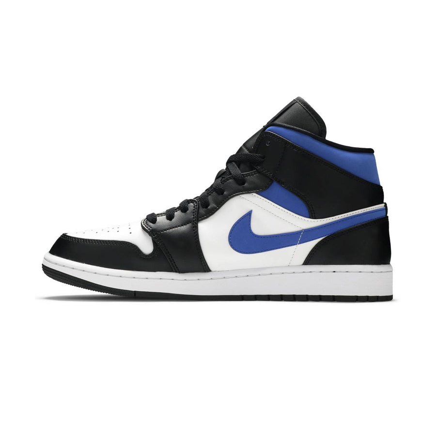Air Jordan 1 Mid "White Black Royal"