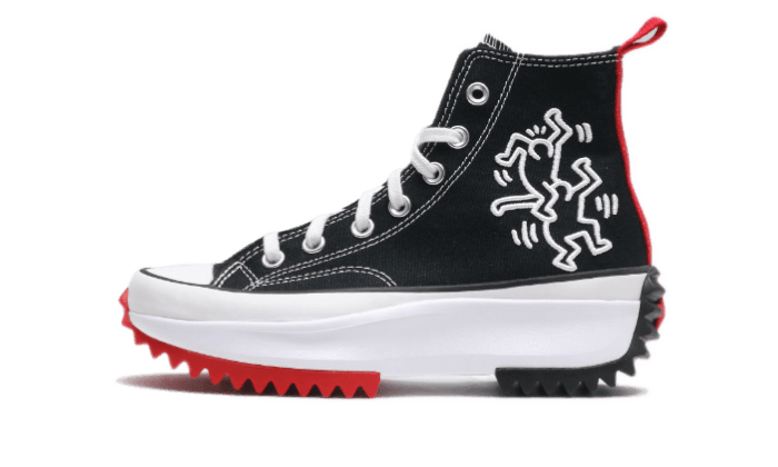 Keith Haring x Converse Run Star Hike Hi Black