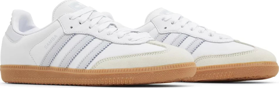 Adidas Samba OG White Halo Blue Gum
