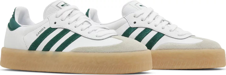 Adidas Sambae White Collegiate Green Gum