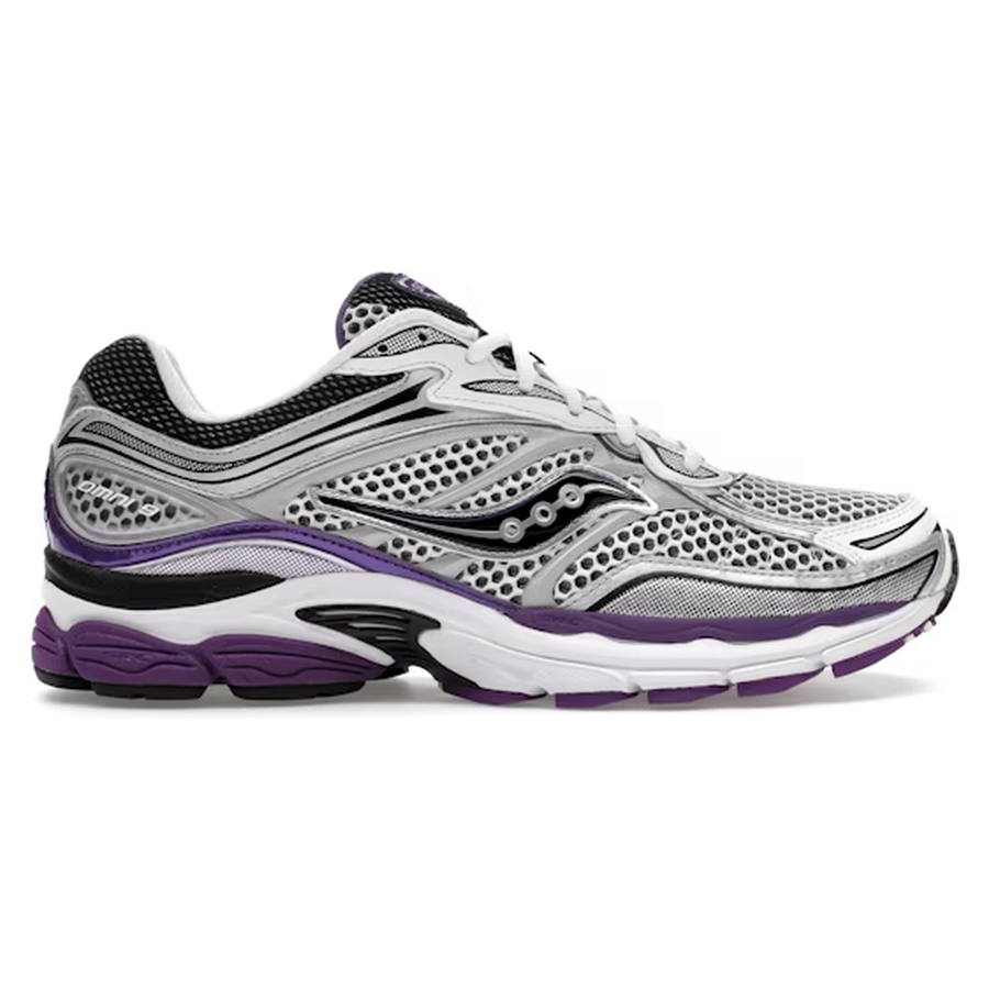 Saucony ProGrid Omni 9 White Black Silver Purple
