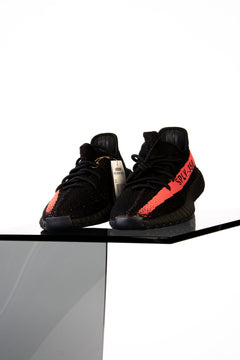 Yeezy Boost 350 V2 Core Black Red "Redstripe"