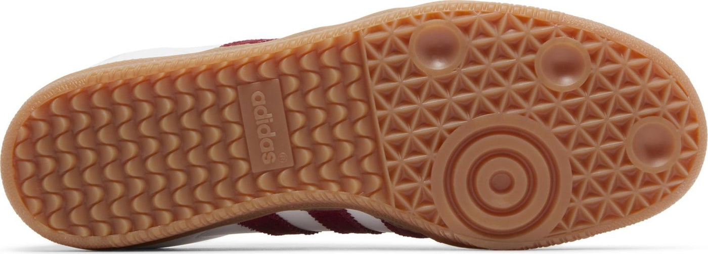 Sporty &amp; Rich x Samba OG White Core Burgundy
