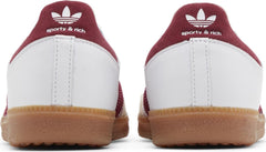 Sporty &amp; Rich x Samba OG White Core Burgundy