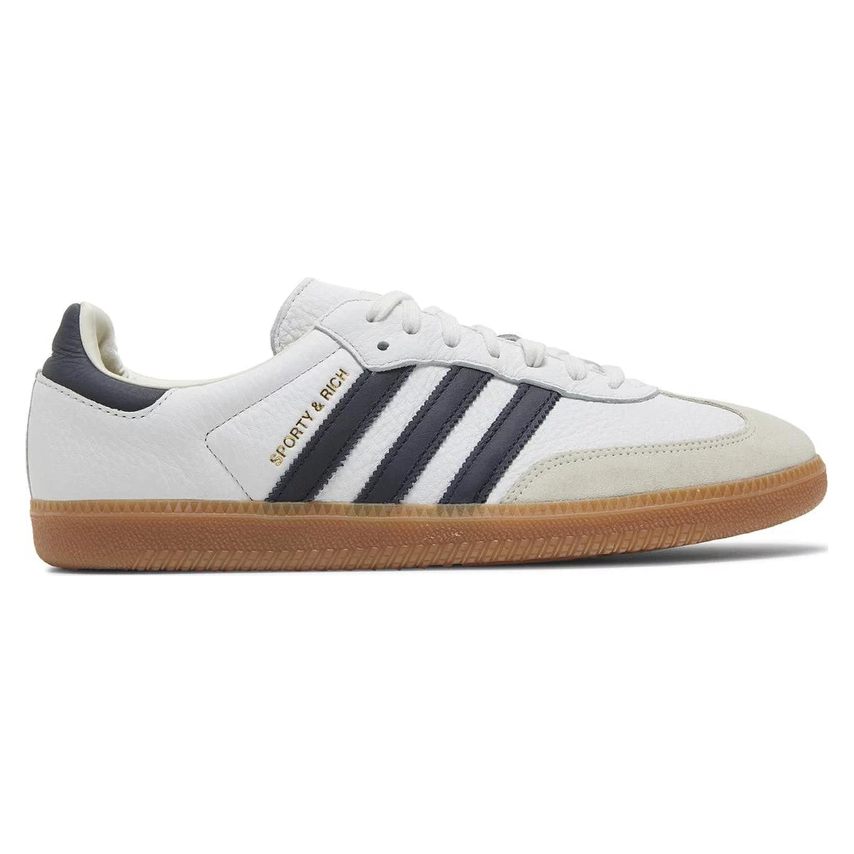Sporty &amp; Rich x Samba OG White Legend Ink