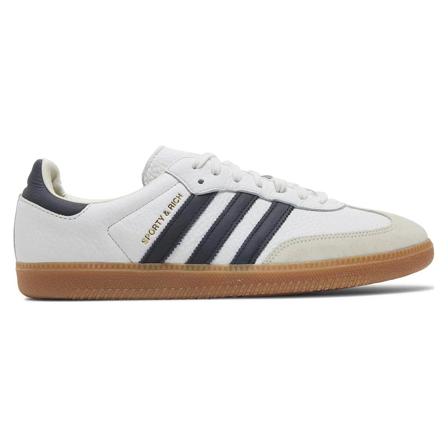 Sporty &amp; Rich x Samba OG White Legend Ink