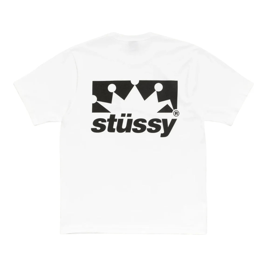 Stussy Box Crown Tee White