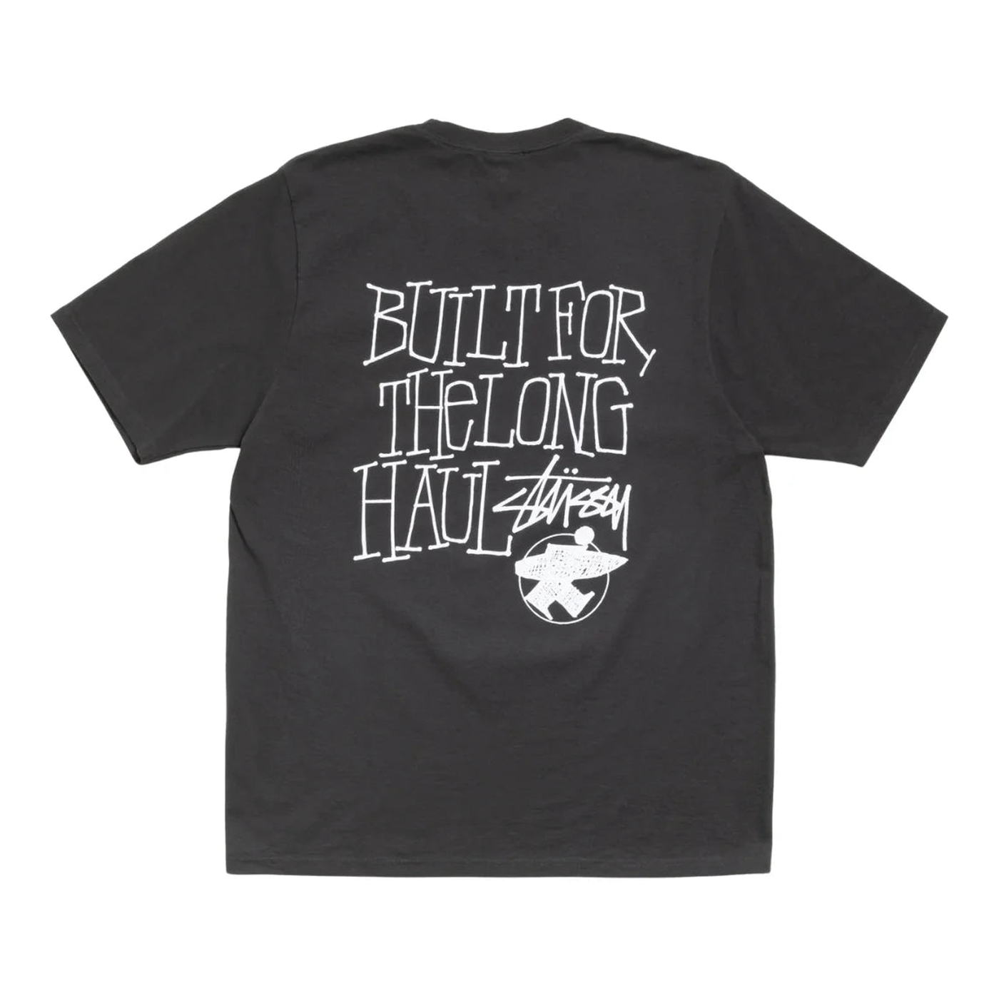 Stussy Long Haul Tee Pigment Dyed Black
