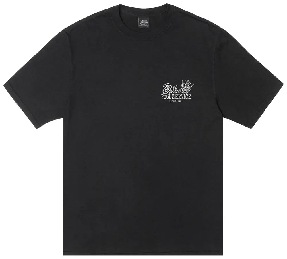 Stussy Pool Service Tee Black