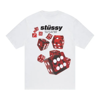 Stussy Rollers Tee White