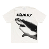 Stussy Shark Tee Pigment Dyed Natural