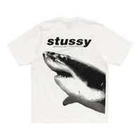 Stussy Shark Tee Pigment Dyed Natural