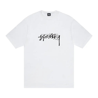 Stussy Sliced Tee White