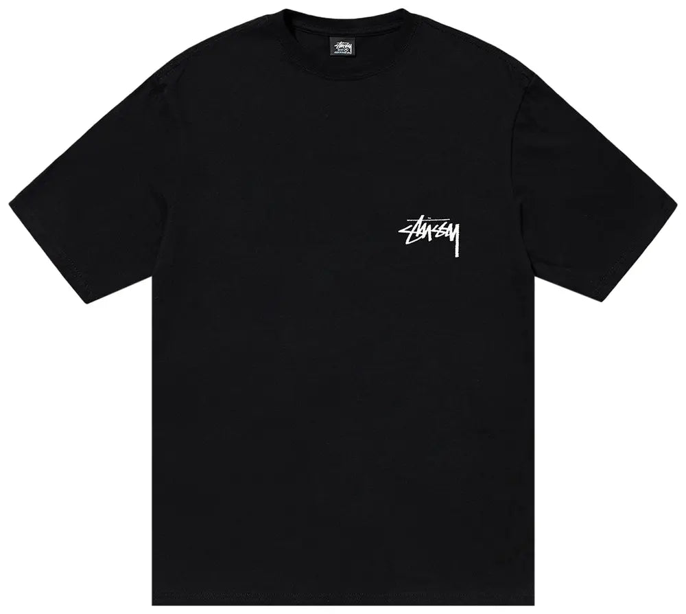 Stussy Stock Dog Tee Black