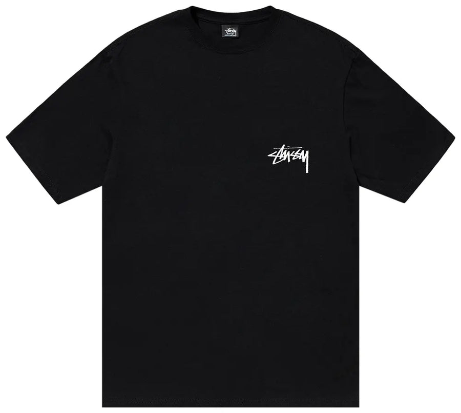Stussy Stock Dog Tee Black